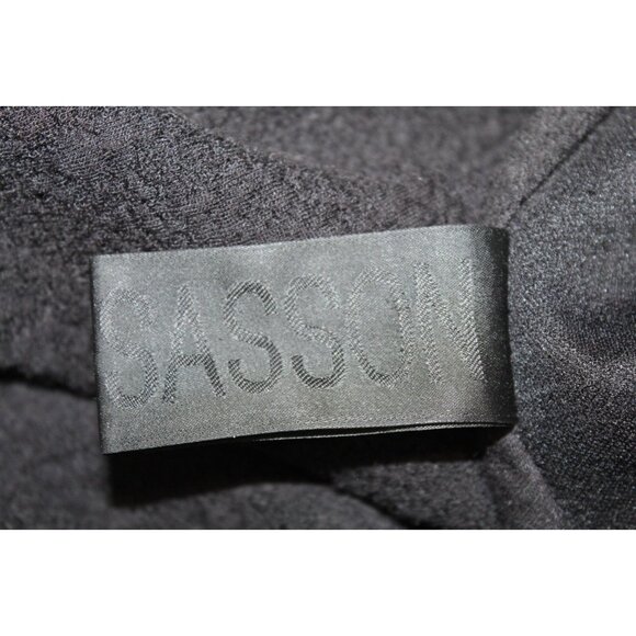 Kadem Sasson Sweater Poncho Cape Lagenlook black Pullover Pocket Israel One Size - Picture 5 of 7